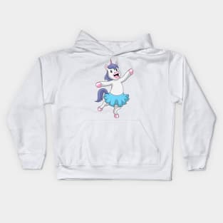 Unicorn as Ballerina at Ballet Kids Hoodie